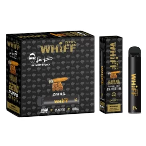 WHIFF ZERO 2200 Puffs Disposable Device – Havana