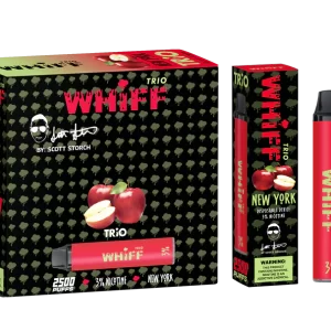 WHIFF Trio 2500 Puffs Disposable Device – New York